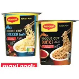 Maximarkt Maggi Magic Asia Instant Nudel Cup versch. Sorten Maximarkt 1 Stück Angebot
