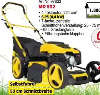 Zgonc Benzin-Rasenmäher MD 532 Angebot