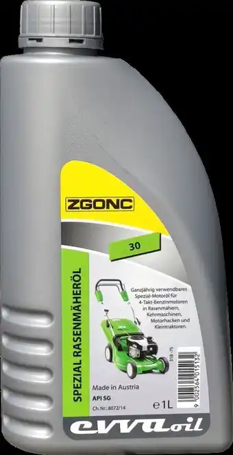 Zgonc Motorenöl SAE 30 Angebot