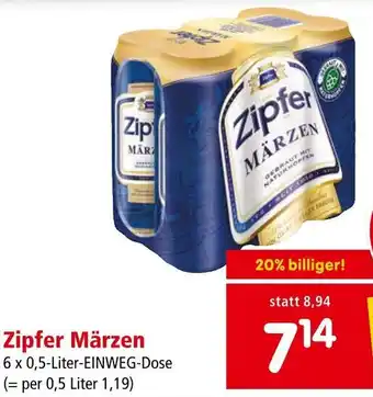 Interspar Zipfer Märzen Angebot