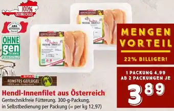 Interspar Hendl-Innenfilet Angebot