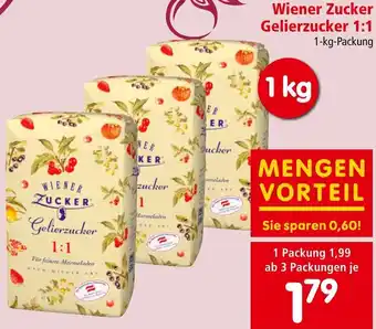 Interspar Wiener Zucker Gelierzucker 1:1 Angebot