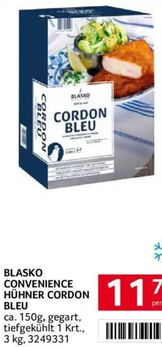 Transgourmet BLASKO CONVENIENCE HÜHNER CORDON BLEU Angebot