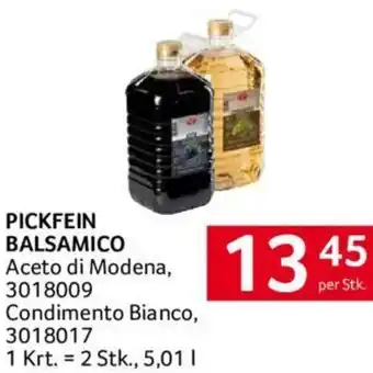 Transgourmet PICKFEIN BALSAMICO Angebot