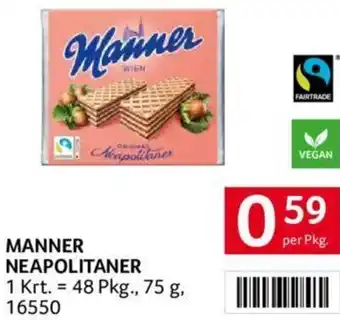 Transgourmet MANNER NEAPOLITANER Angebot