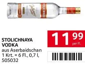 Transgourmet STOLICHNAYA VODKA Angebot