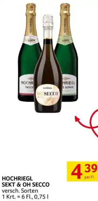 Transgourmet HOCHRIEGL SEKT & OH SECCO Angebot