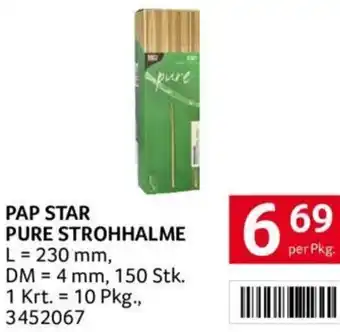 Transgourmet PAP STAR PURE STROHHALME Angebot