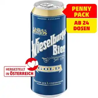 PENNY Wieselburger Gold Penny 0.50 Liter 1 Dose Angebot