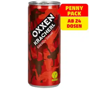 PENNY Oxxenkracherl ENERGYDRINK div. Sorten Penny 250 Milliliter 1 Dose Angebot