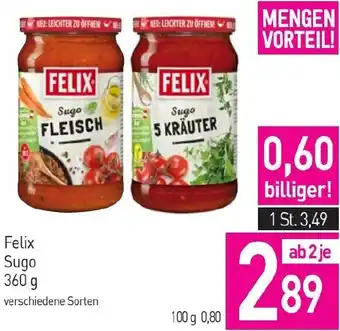 Sutterlüty Felix Sugo 360 g Angebot