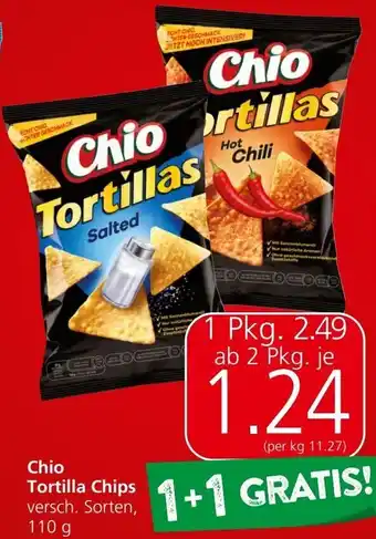 Spar Chio Tortilla Chips Angebot