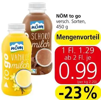 Spar NÖM to go Angebot