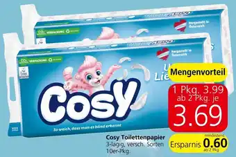 Spar Cosy Toilettenpapier Angebot