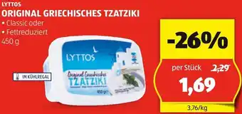 Hofer LYTTOS ORIGINAL GRIECHISCHES TZATZIKI Angebot