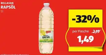 Hofer BELLASAN RAPSÖL Angebot