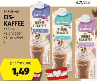 Hofer BARISSIMO EIS- KAFFEE Angebot