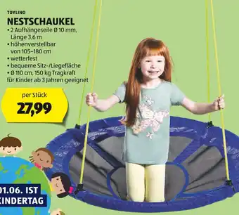 Hofer TOYLINO NESTSCHAUKEL Angebot