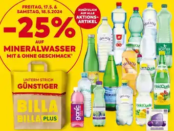 Billa MINERALWASSER Angebot