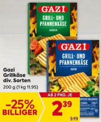 Billa Gazi Grillkäse Angebot