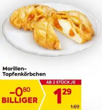 Billa Marillen- Topfenkörbchen Angebot