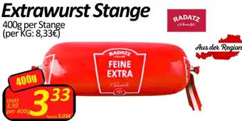 Wurstico Extrawurst Stange Angebot