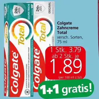 Spar Total Zahncreme Angebot