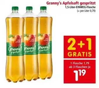 Interspar Apfelsaft gespritzt Angebot