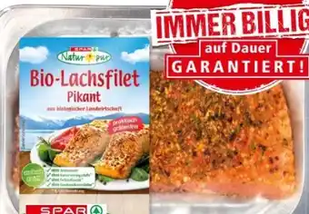 Eurospar Bio-Lachsfilet pikant Angebot
