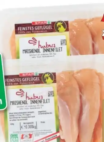 SPAR Gourmet Feinstes Geflügel Hendl-Innenfilet Angebot