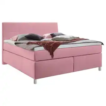 XXXLutz Boxspringbett 160/200 cm in Altrosa Angebot