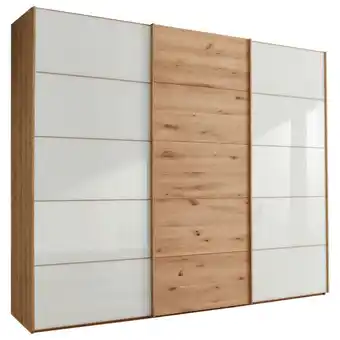 XXXLutz Schwebetürenschrank in Weiß, Eiche Bianco Angebot