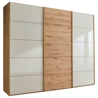XXXLutz Schwebetürenschrank in Champagner, Eiche Bianco Angebot