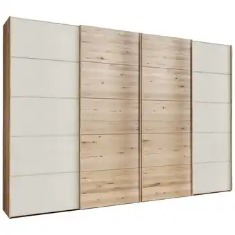 XXXLutz Schwebetürenschrank in Buchefarben, Champagner Angebot