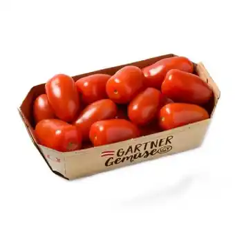 Billa LGV Gärtner Gemüse aromatische Mini-San-Marzano-Tomaten BILLA 300 Gramm 1 Packung Angebot