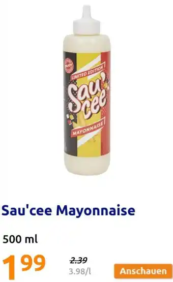 Action Sau'cee Mayonnaise Angebot