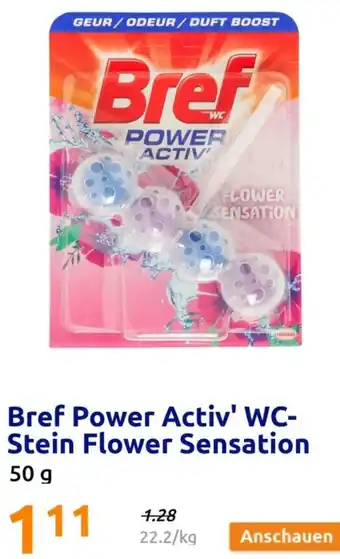 Action Bref Power Activ' WC- Stein Flower Sensation Angebot