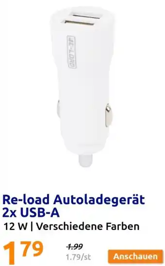 Action Re-load Autoladegerät 2x USB-A Angebot