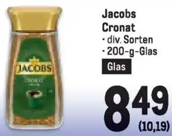 Metro Jacobs Cronat Angebot