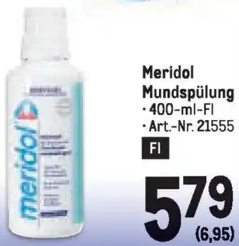 Metro Meridol Mundspülung Angebot