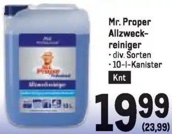 Metro Mr. Proper Allzweck- reiniger Angebot