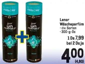 Metro Lenor Wäscheparfüm Angebot