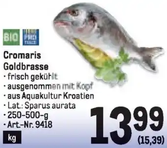 Metro Cromaris Goldbrasse Angebot