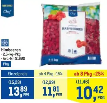 Metro Himbeeren Angebot