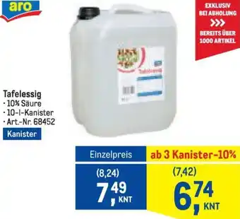 Metro Tafelessig Angebot