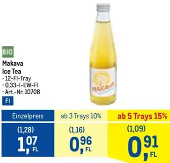 Metro Makava Ice Tea Angebot