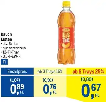 Metro Rauch Eistee Angebot