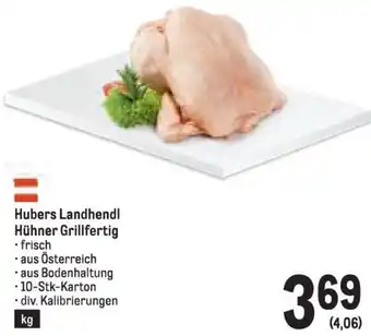 Metro Hubers Landhendl Hühner Grillfertig Angebot