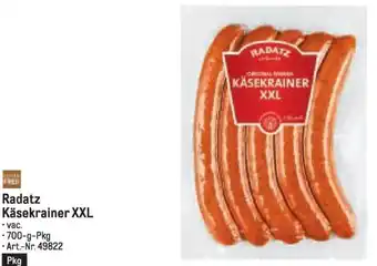 Metro Radatz Käsekrainer XXL Angebot