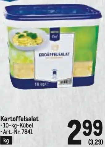 Metro Kartoffelsalat Angebot